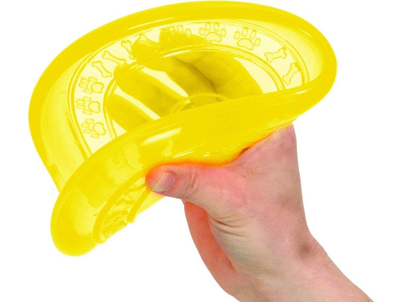 FLAMINGO - Frisbee 23 cm durable rubber TPR assorted colours