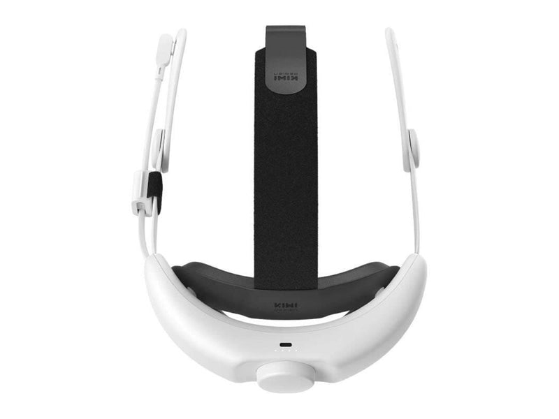 KiwiDesign Q31-SPCU head strap with 6400mAh battery for Meta Quest 3 white