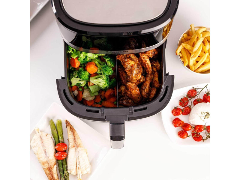 Taurus Air Fry Digital 7S Wall Single 6.5 L Stand-alone 1600 W Hot Air Fryer - Black/Stainless Steel