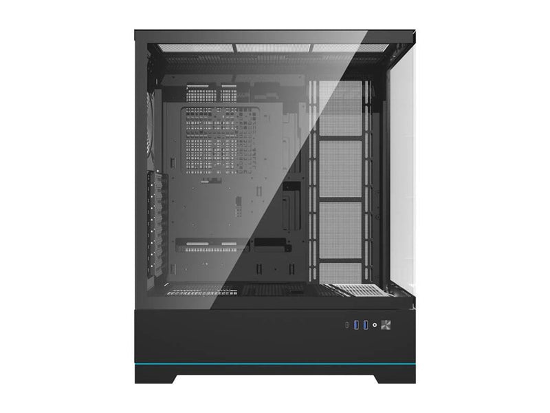 Darkflash DY451 computer case without fans (black) - Gehäuse - Miditower - Schwarz
