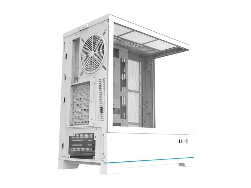 Darkflash DY451 computer case without fans (white) - Gehäuse - Miditower - Weiß