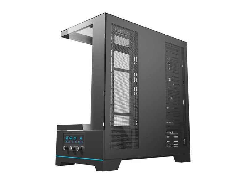 Darkflash DY451 computer case without fans (black) - Gehäuse - Miditower - Schwarz