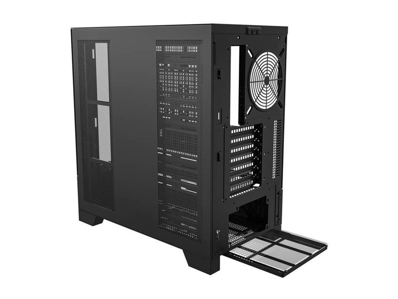 Darkflash DY451 computer case without fans (black) - Gehäuse - Miditower - Schwarz