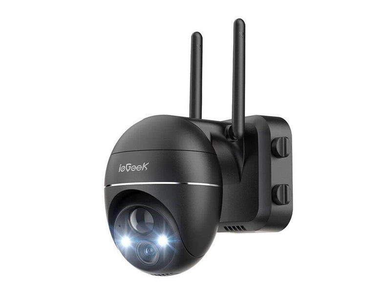 ieGeek Wireless 3MP WiFi outdoor camera ZS-GX1S black 5200mAh