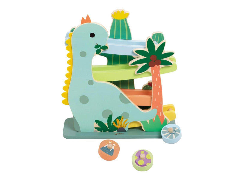 Classic World Wooden Ball Track Dinosaur 4pcs.