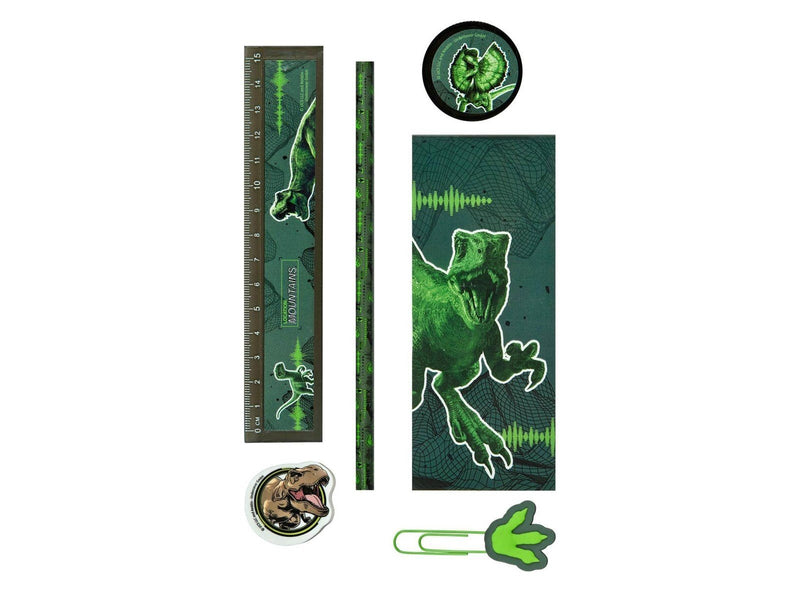 Undercover - Jurassic World desk set 6 pieces.