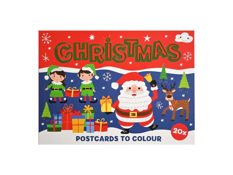 Wins Holland - Colorable Christmas cards 20 pcs.