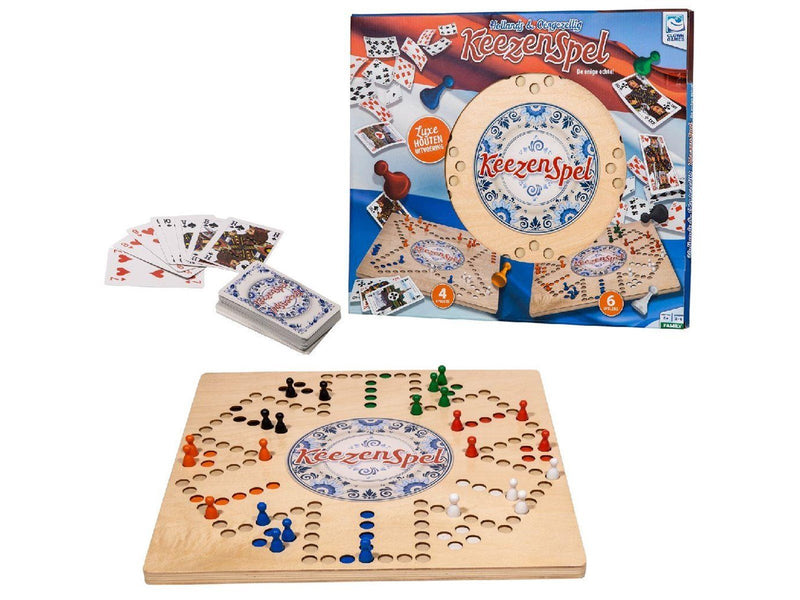 Clown Games Wooden Keezenspel