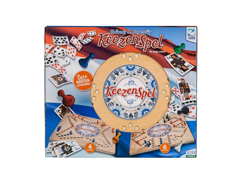 Clown Games Wooden Keezenspel