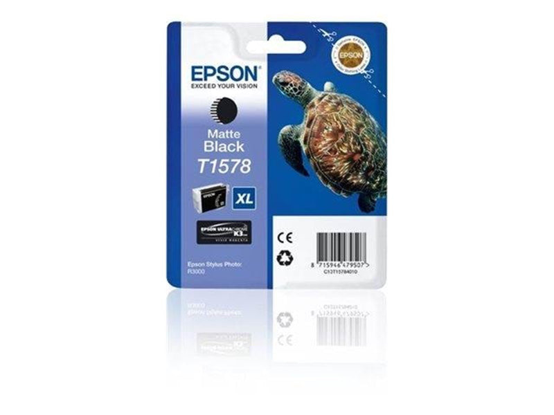 Epson T1578 - XL - matte black - original - ink cartridge - Tintenpatrone Matt Schwarz
