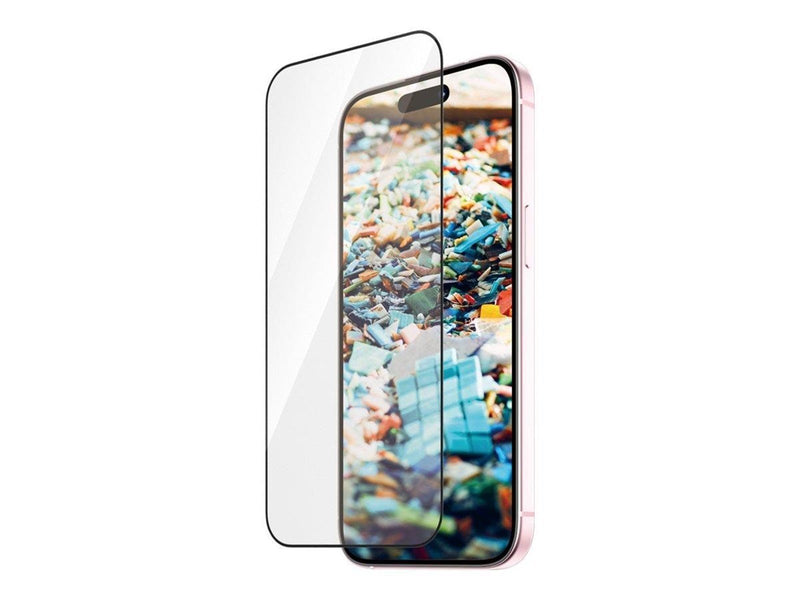 PanzerGlass Re:fresh Screen Protector iPhone 15 | Ultra-Wide Fit w. EasyAligner