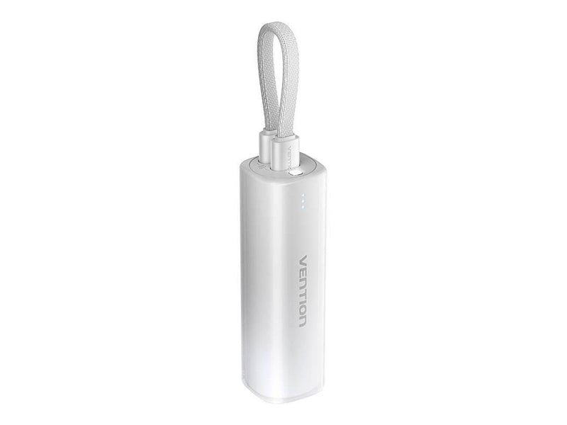 Vention Powerbank 5000mAh FHWM0 20W + USB-C to lightning cable (gray) Powerbank (Akku) - Grau - 5000 mAh