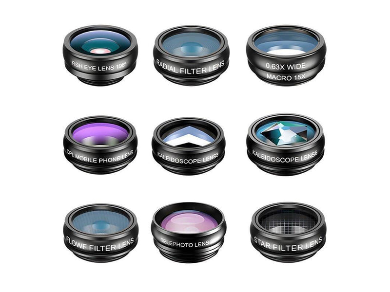 APEXEL APL-22XDG9 22X Telephoto Lens 10-in-1 Phone Lens Kit