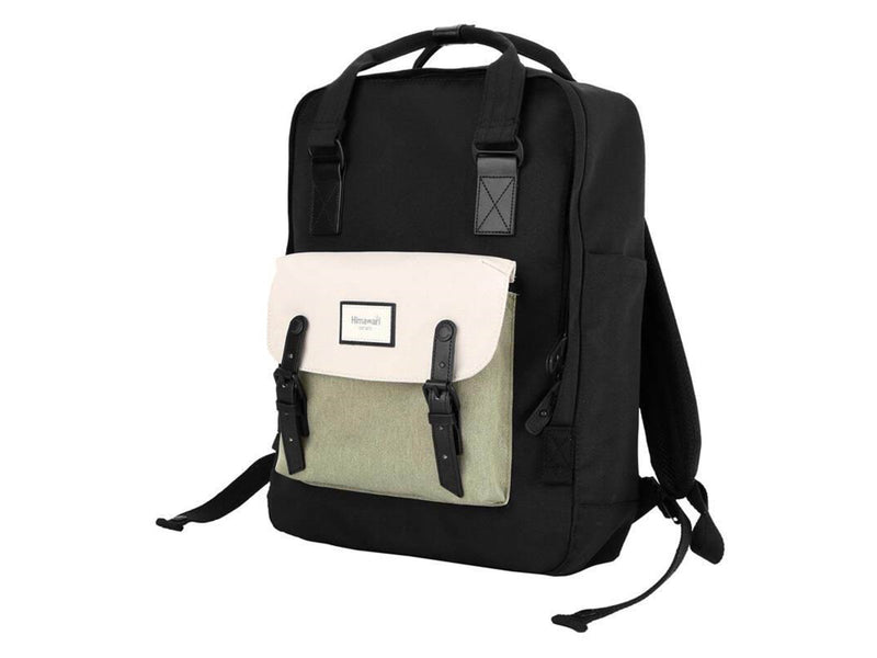 Himawari 1010 15.6'' laptop backpack (black-green)
