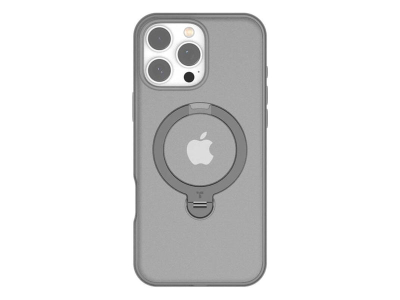 Torras Ostand Spin Case for iPhone 16 Pro Max (Gray)