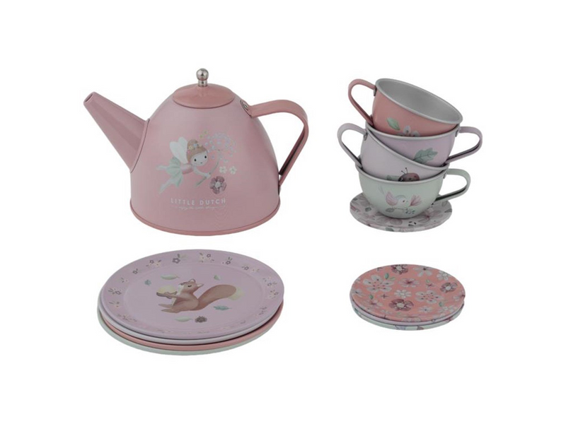 Little Dutch 13-Piece Tea Set - Fairy Garden