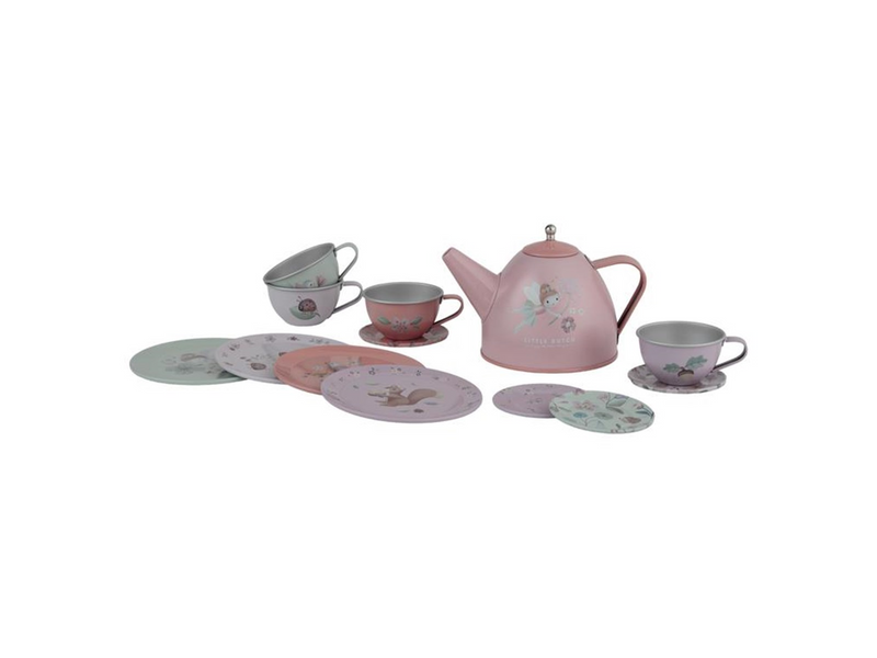 Little Dutch 13-Piece Tea Set - Fairy Garden