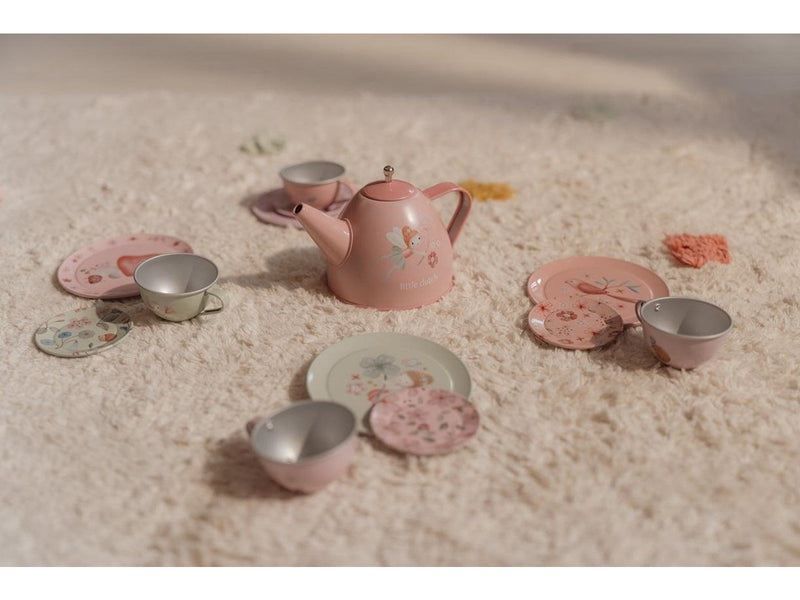 Little Dutch 13-Piece Tea Set - Fairy Garden