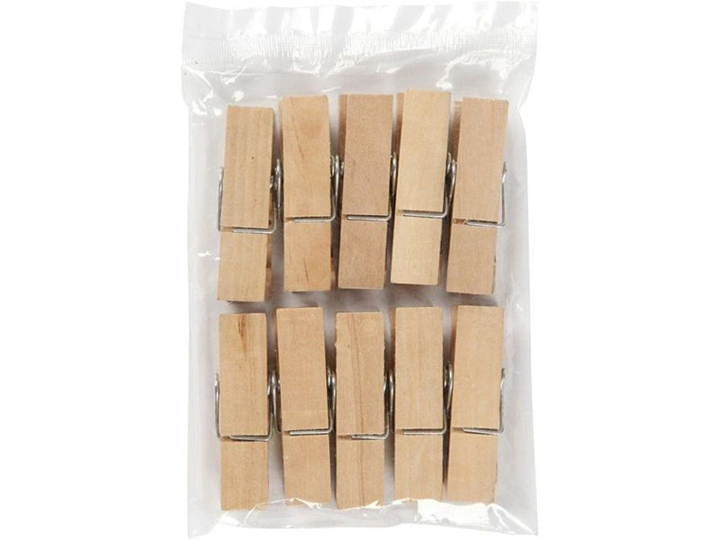 Creativ Company Wooden clothes pegs 7cm 10 pcs.