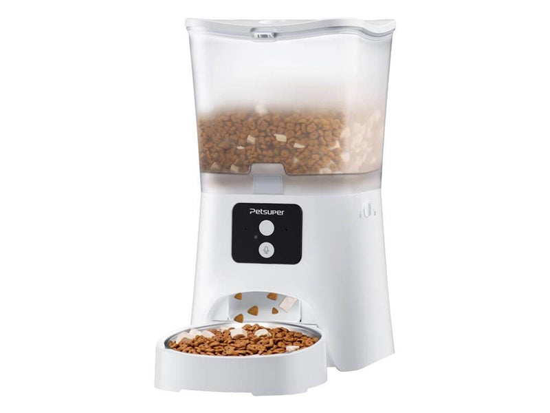 Petsuper PF02-2 WiFi 3L smart pet food dispenser (white)