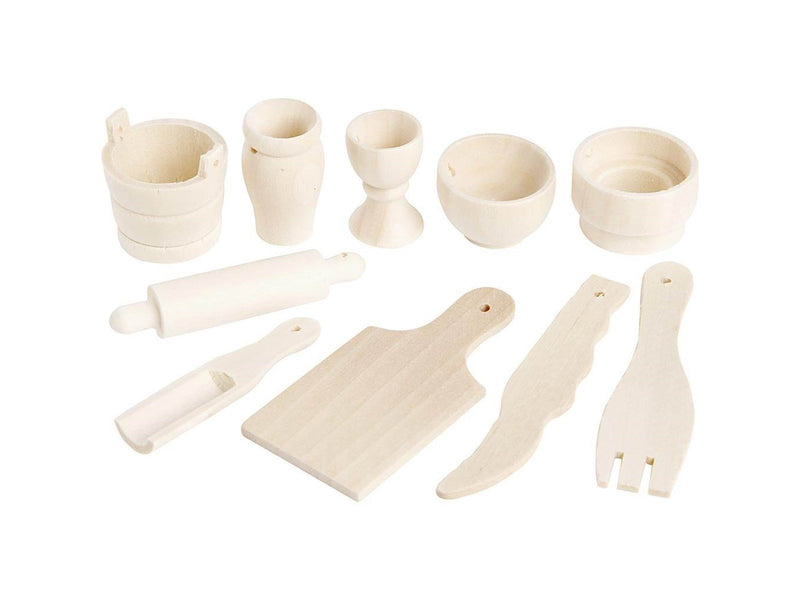 Creativ Company Wooden Kitchen Utensils Miscellaneous 10 pcs.