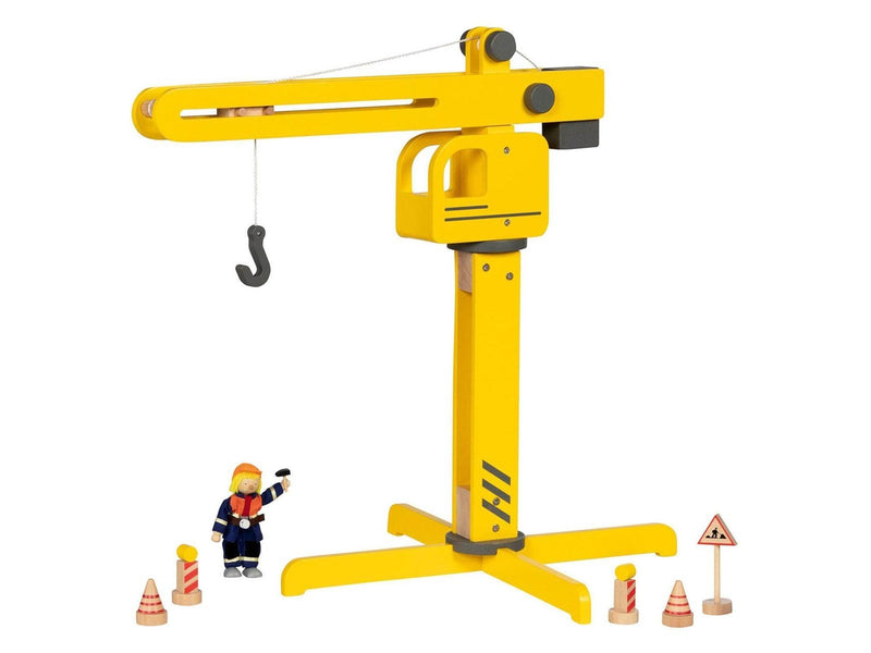 Goki Wooden Construction Crane 56cm