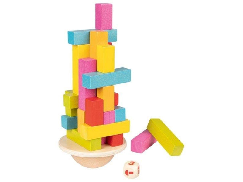 Goki Wooden Balance Game Dancing Tower 38 pieces.
