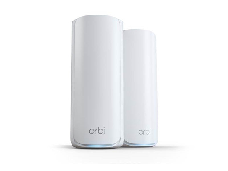 Netgear Orbi 770 Series RBE772 Tri-Band WiFi 7 Mesh (2-Pack) - Mesh router 802.11a/b/g/n/ac/ax/be (Wi-Fi 7)