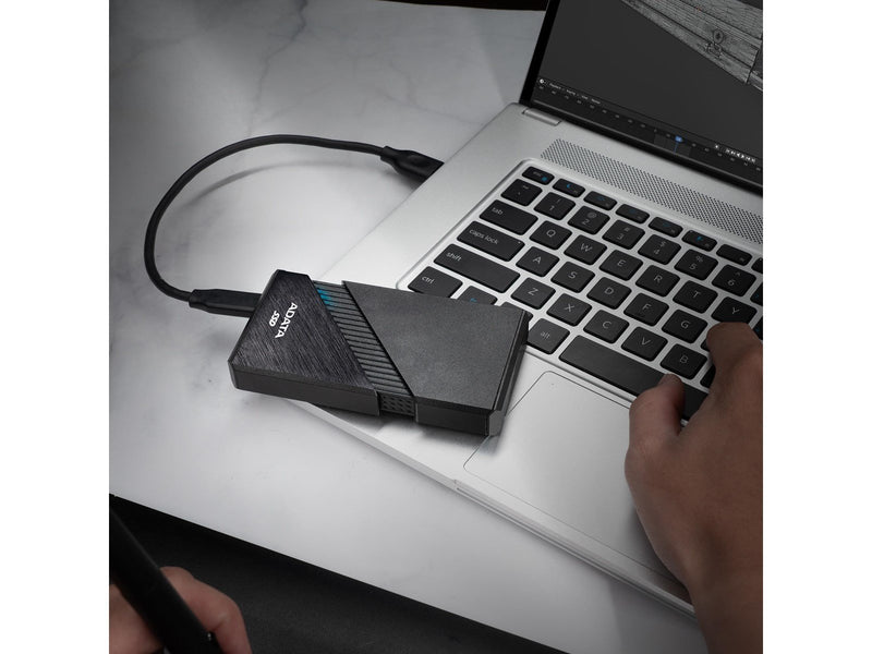 A-Data SE920 SSD - 4TB - Schwarz - Extern SSD - USB4