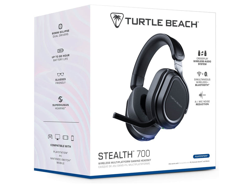 Turtle Beach Stealth 700 Gen 3 - Black - Wireless Headset - Sony PlayStation 5