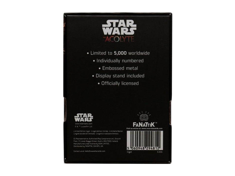 FaNaTtik - Star Wars The Acolyte Limited Edition Ingot