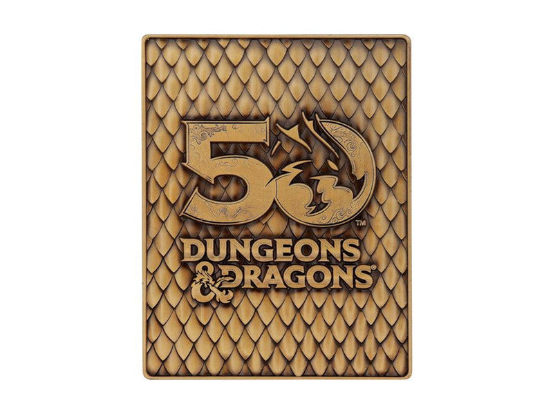 FaNaTtik - Dungeons & Dragons 50th Anniversary 1st Edition Book Cover Ingot Set