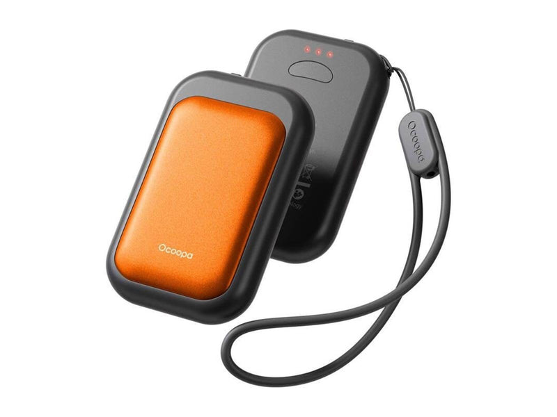 Ocoopa UT4 Young 2x2500 mAh hand warmer USB-C black and orange Powerbank (Akku)
