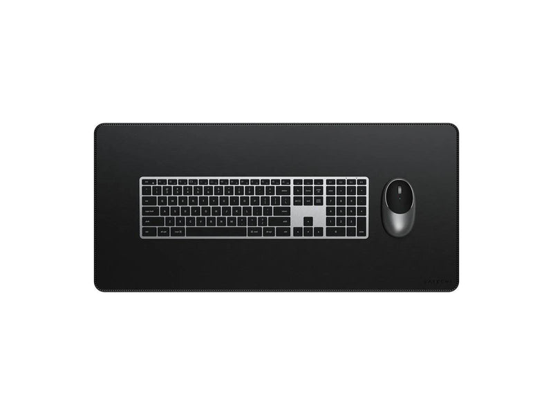 Satechi Vegan-Leather Premium Desk Mat - Black