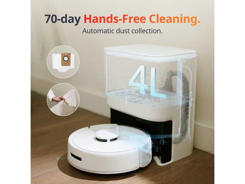 SwitchBot Roboter Staubsauger Mini Robot Vacuum K10+