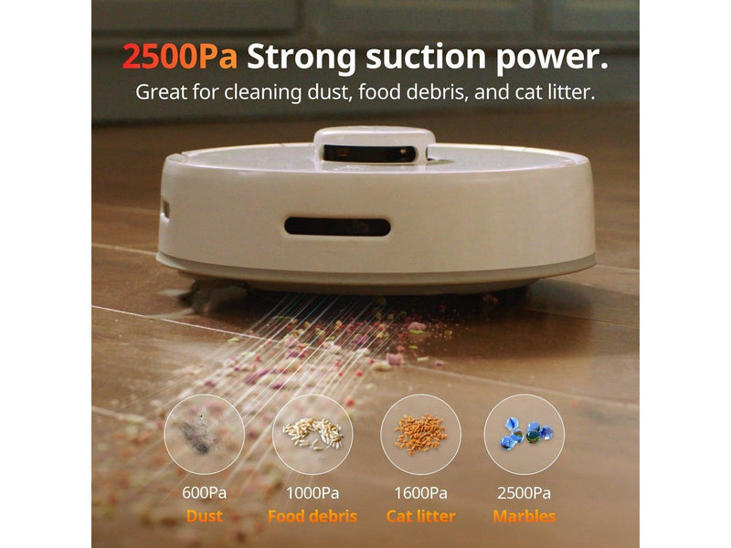 SwitchBot Roboter Staubsauger Mini Robot Vacuum K10+