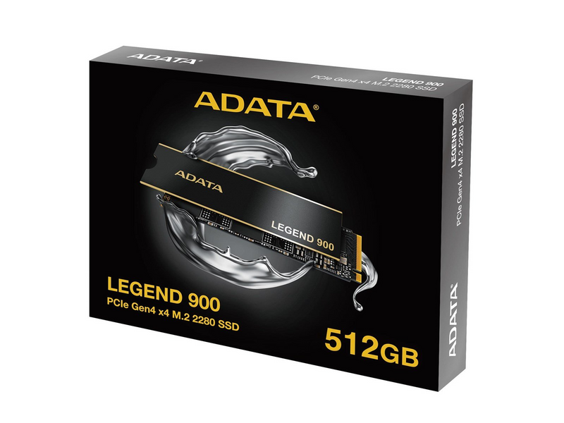 A-Data Legend 900 SSD - 512GB - PCIe 4.0 - M.2 2280