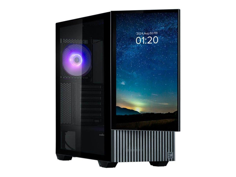 Zalman Z10 DS - mid tower - ATX - Gehäuse - Tower - Schwarz
