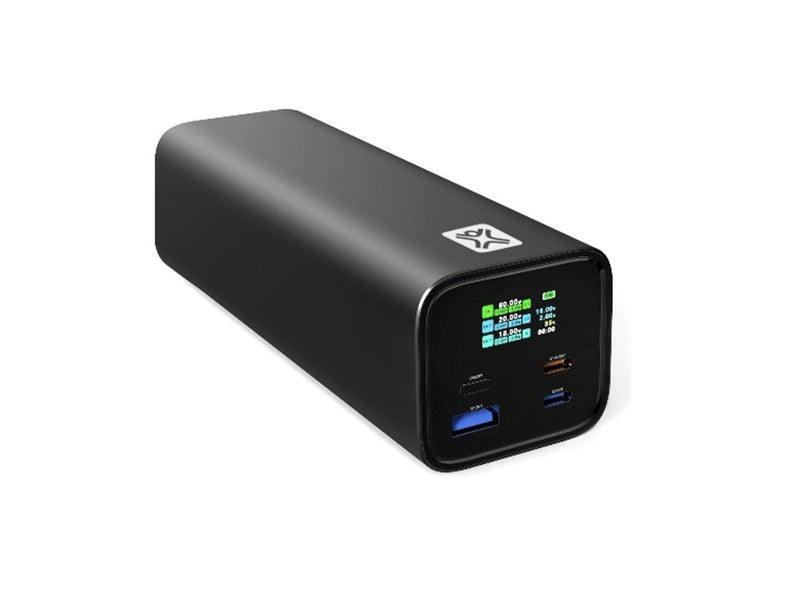 XtremeMac 140W - 2x USB-C / 1x USB-A Powerbank (Akku) - schwarz - 27000 mAh