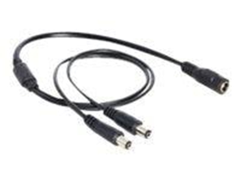 DeLOCK - Power Splitter - DC Jack 5.5 x 2.1 mm to DC Jack 5.5 x 2.1 mm - 50 cm