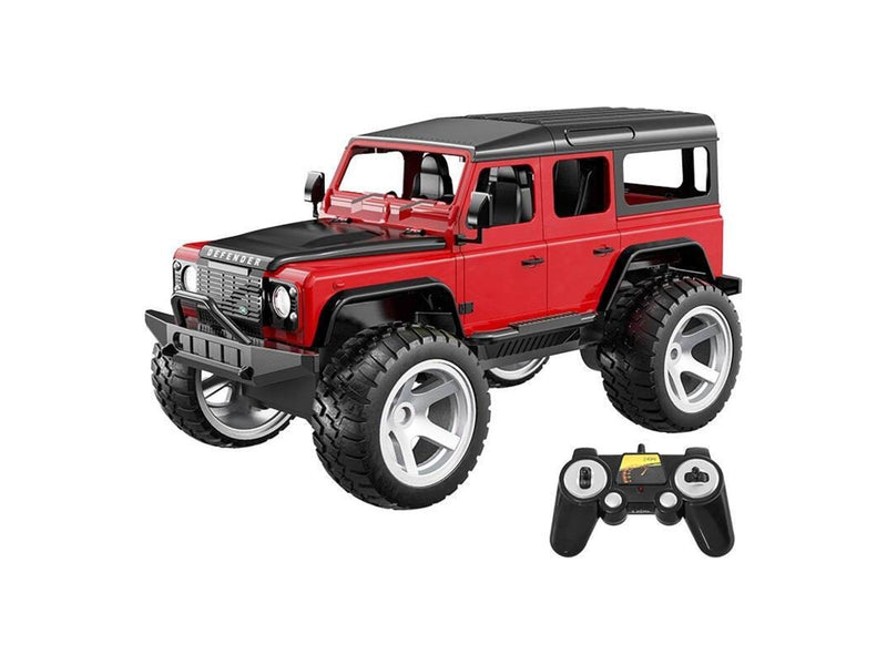 Double Eagle RC remote control car 1:14 (red) Land Rover Defender E362-003