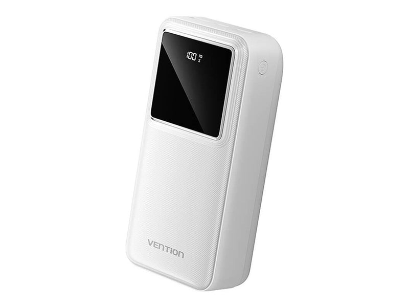 Vention Powerbank FHMW0 30000 mAh 22.5 W (white) Powerbank (Akku) - Weiß - 30000 mAh