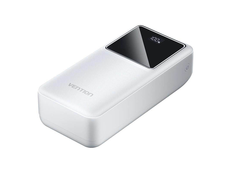 Vention Powerbank FHMW0 30000 mAh 22.5 W (white) Powerbank (Akku) - Weiß - 30000 mAh