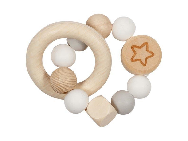 Goki Wooden Gripping Ring Star