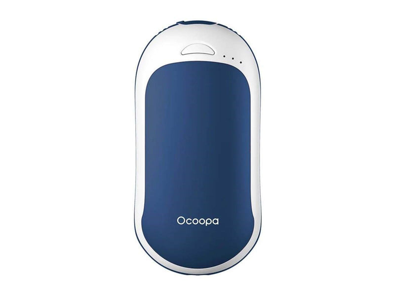 Ocoopa HotPal PD 5000 mAh hand warmer with powerbank function USB-C white-blue Powerbank (Akku) - Blau - 5000 mAh