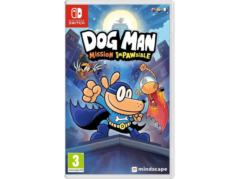 Dog Man: Mission Impawsible - Nintendo Switch - Platformer - PEGI 3