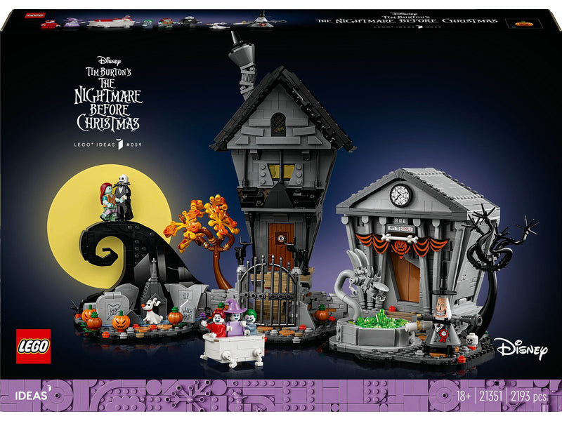 LEGO Disney 21351 Tim Burtons Disney Film Nightmare Before Christmas