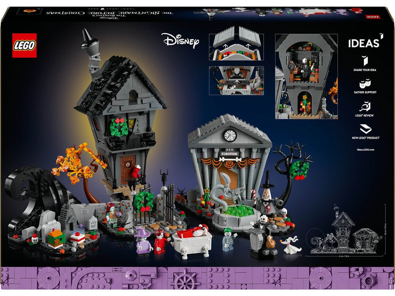 LEGO Disney 21351 Tim Burtons Disney Film Nightmare Before Christmas