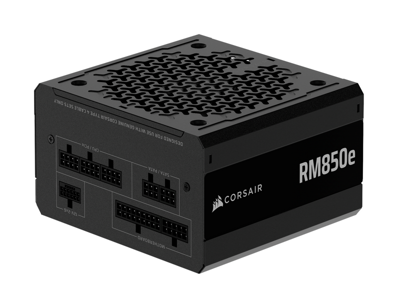Corsair RMe Series RM850e (2025) Netzteile - 850 Watt - 120 mm - ATX 3.1 - 80 Plus Gold zertifiziert