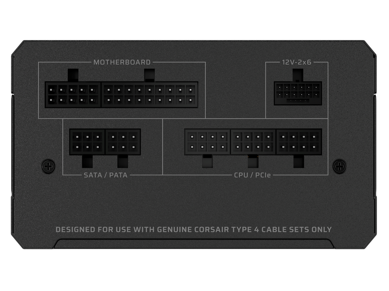Corsair RMe Series RM850e (2025) Netzteile - 850 Watt - 120 mm - ATX 3.1 - 80 Plus Gold zertifiziert